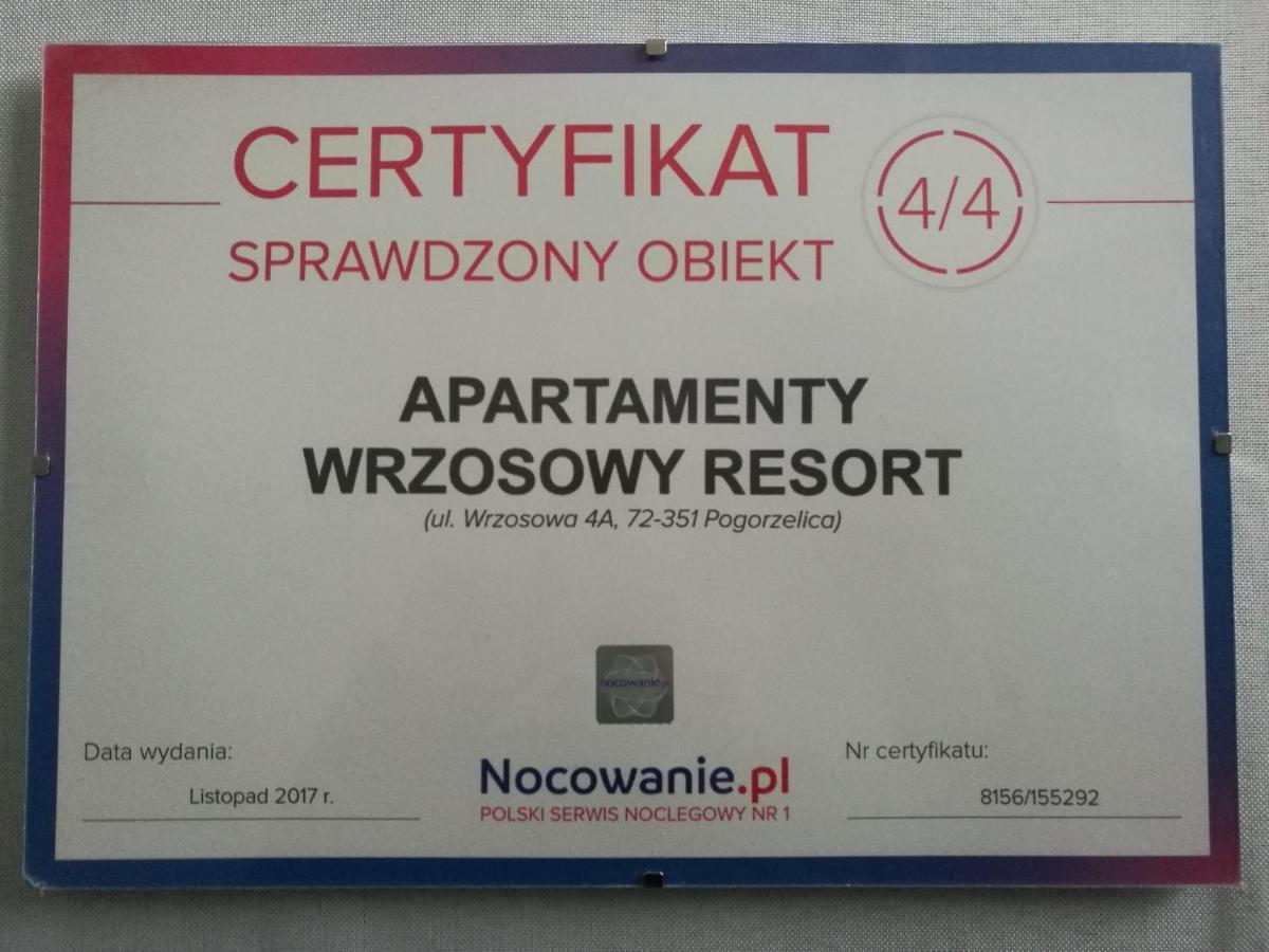 Wrzosowy Resort Pogorzelica Apartament Perlowy Sea&Forest Pogorzelica (Gmina Rewal) Exteriör bild